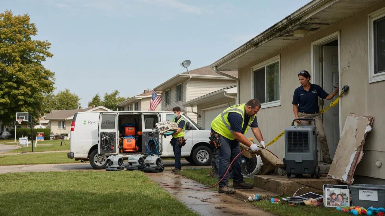Water Damage Restoration in Vestaburg, PA near me
